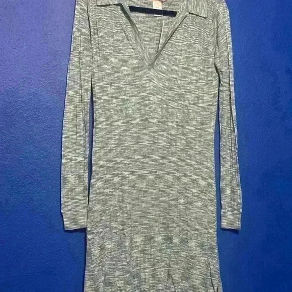 NWT L*Space Aria Long Sleeve V Neck Dress - Picture 2 of 7